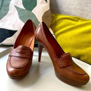 J CREW high heels , made in Italy size 9.5
